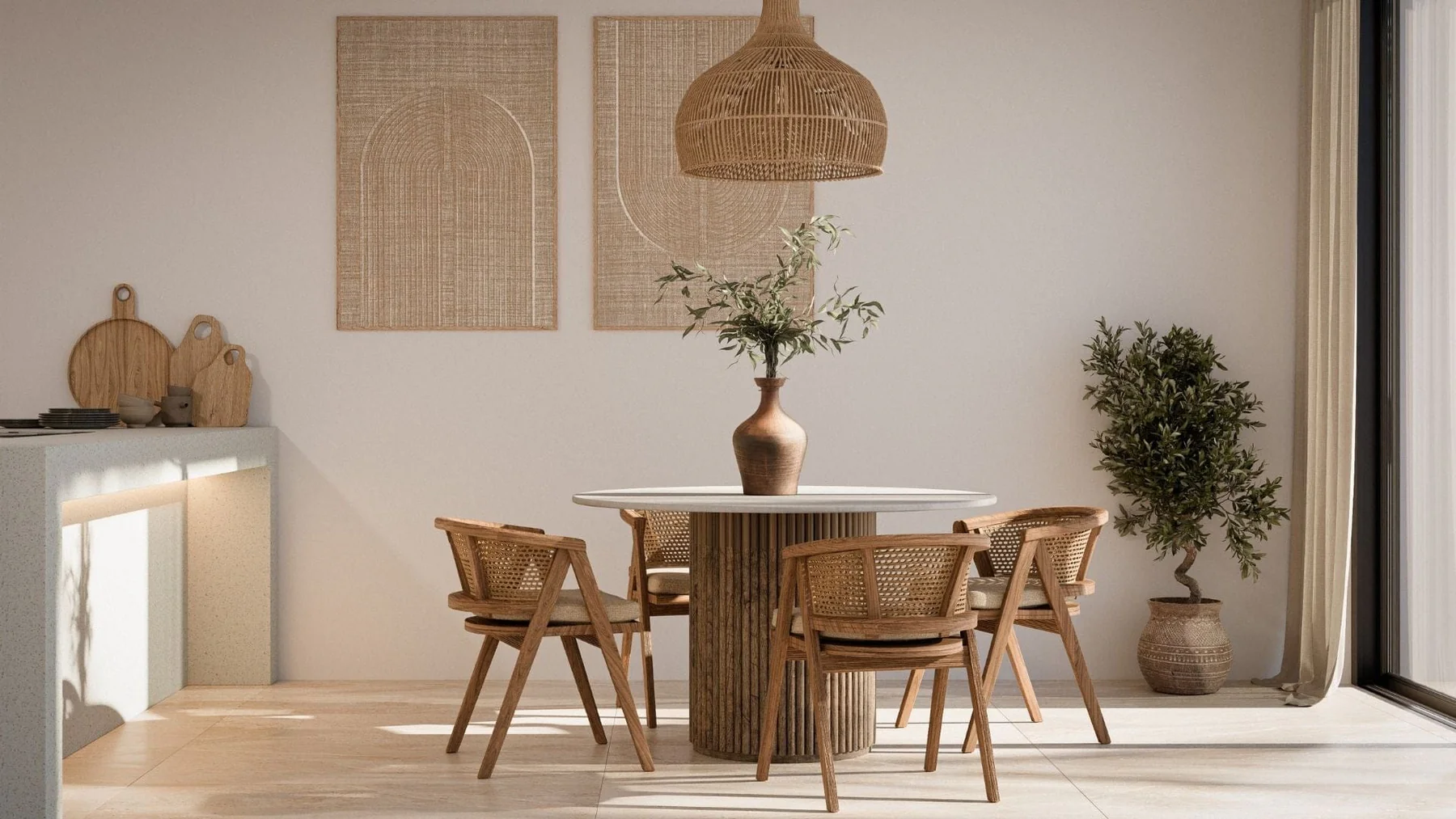 Elevate Your Space with Ethnic Scandinavian Style